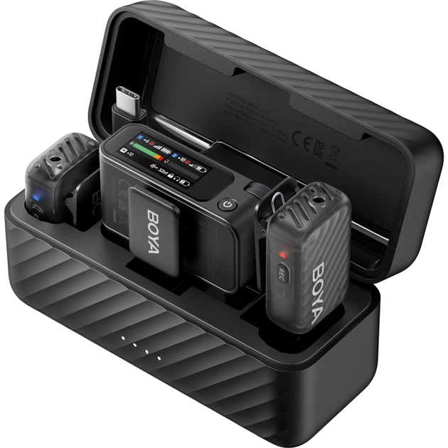 Мікрофон Boya MIC 2-02 Type-C/TRS Black (MIC 2-02) - picture 3