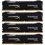 Модуль пам'яті для комп'ютера DDR4 32GB (4x8GB) 2133MHz Savage Blak Kingston Fury (ex.HyperX) (HX421C13SBK4/32) - зменшене зображення 1