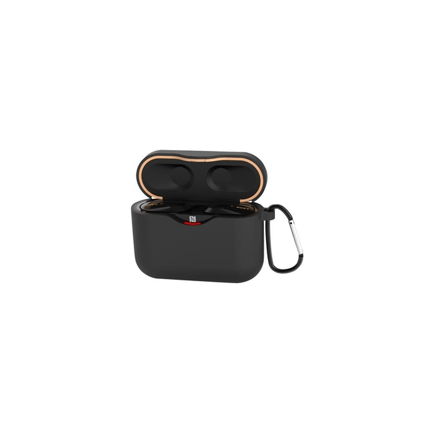 Чохол для навушників BeCover Silicon для Sony WF-1000XM3 Black (705689) - зображення 1