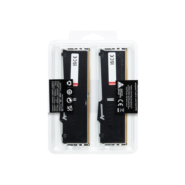 Модуль пам'яті для комп'ютера DDR5 64GB (2x32GB) 5600 MHz FURY Beast RGB Kingston Fury (ex.HyperX) (KF556C40BBAK2-64) - picture 7