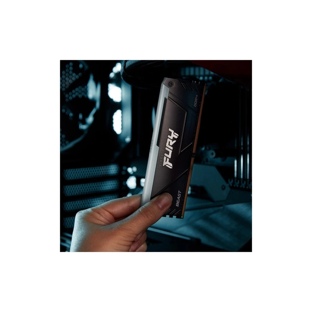 Модуль пам'яті для комп'ютера DDR4 32GB (2x16GB) 3200 MHz Beast RGB Black Kingston Fury (ex.HyperX) (KF432C16BB12AK2/32WP) - picture 11