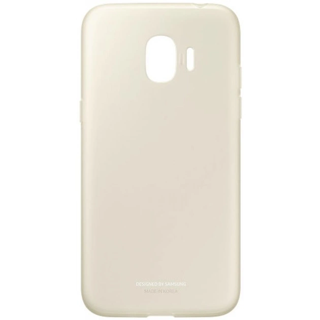 Чохол до мобільного телефона Samsung Galaxy J2 2018 (J250) Jelly Cover Gold (EF-AJ250TFEGRU) - зображення 1