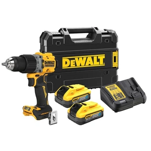 Шуруповерт DeWALT XR Li-Ion PowerStack 18 В, 2x5Ah, 90 Нм, 0-650/0-2000 об/хв, TSTAK (DCD805H2T) зображення 1