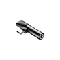 Перехідник USB-C M to USB-C F + 3.5mm F black Baseus (CATL41-01) - уменьшенное изображение 1