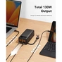 Батарея універсальна VEGER 56000mAh W5001C Tank 100W, PD, QC, Black (6970453555454) - зменшене зображення 4