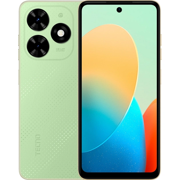 Мобільний телефон Tecno Spark Go 2024 3/64Gb Magic Skin Green (4894947010576) - изображение 1
