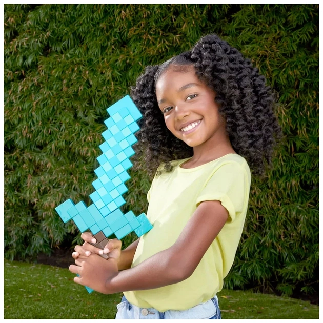 Іграшкова зброя Minecraft Діамантовий меч (JLJ39) - зображення 5