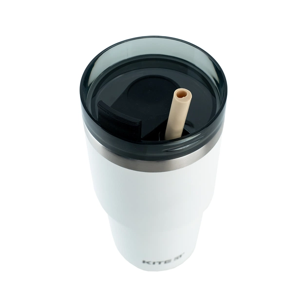 Термокружка Kite 600 мл біла (K24-1206-1) - зображення 4