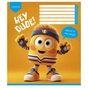 Зошит Школярик Hey dude 12 аркушів клітинка (012-3668K) - зменшене зображення 2