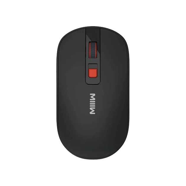 Мишка Xiaomi MiiiW Lite Wireless/Bluetooth Black (MW23M21 Black) - зображення 1