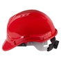 Каска захисна Sigma 8 точок кріплення (червона) (9414511) - зменшене зображення 3