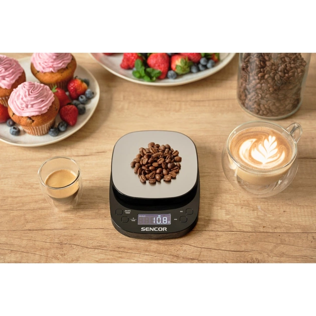 Ваги кухонні Sencor SKS0804BK - picture 3