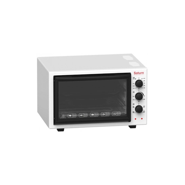 Електропіч Saturn ST-EC3404 White - зображення 1