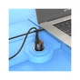 Зарядное устройство BOROFONE 1xUSB-C PD65W + 1xUSB QC3.0 83W car adapter transparent black (6941991101625) - уменьшенное изображение 3