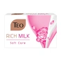 Тверде мило Teo Beauty Rich Milk Soft Care 90 г (3800024047381) - зменшене зображення 1