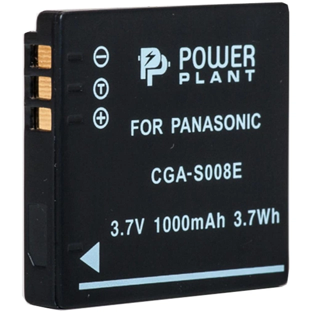 Акумулятор до фото/відео PowerPlant Panasonic CGA-S008, DB-70, DMW-BCE10 (DV00DV1216) - зображення 1