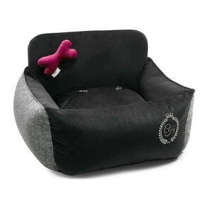 Автомобільне крісло для тварин Chloe's Home Paris M/L 65х45 см чорне (CLH1004) зображення 1