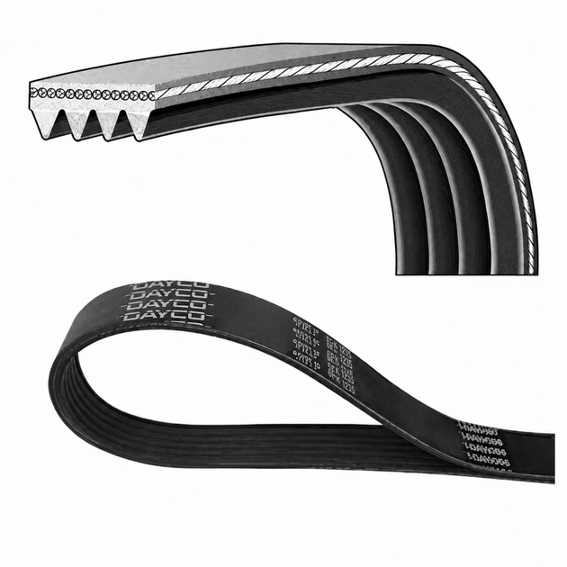 Поликлиновый ремень DAYCO 4PK763 - изображение 1
