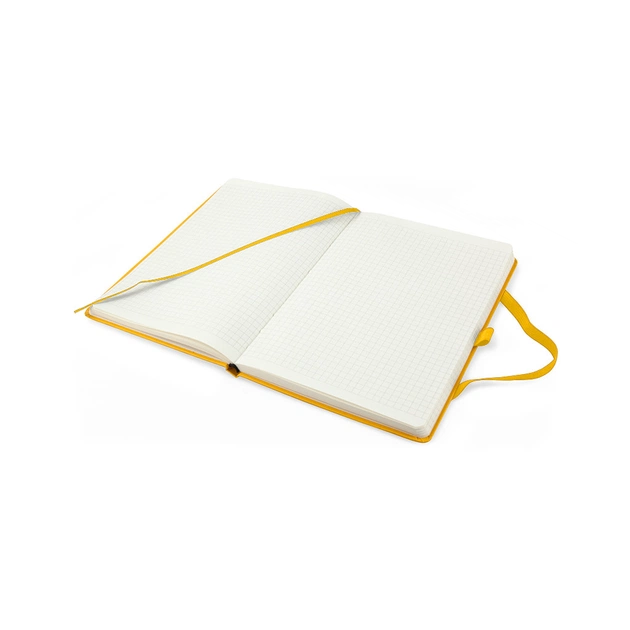 Книга записна Axent Partner, 125x195 мм, 96 аркушів, клітинка, жовта (8201-08-A) - зображення 6