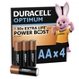 Батарейка Duracell Optimum AA лужні 4 шт. в упаковці (5015595) - зменшене зображення 1