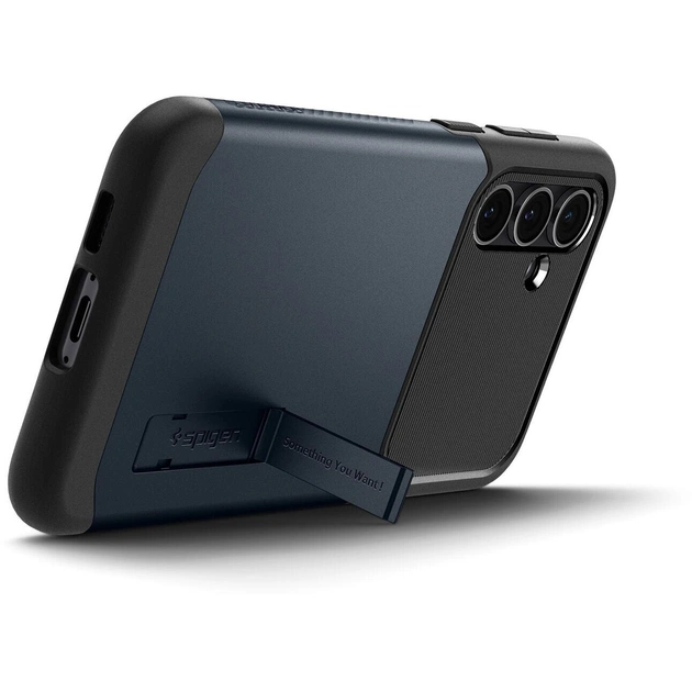 Чeхол-накладка Spigen Slim Armor для Samsung Galaxy S23 FE SM-S711 Metal Slate (ACS06378) - изображение 3