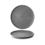 Тарілка G.Benedikt Granit матове глазурування 24 см Темно-сірий (G4Y2124) - зменшене зображення 1