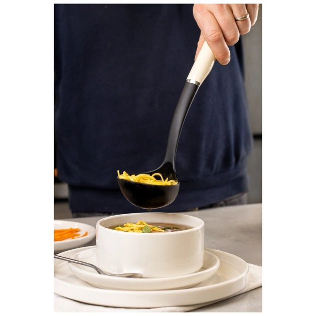 Ополоник KitchenAid Coreline, 32,8 см, кремовий (KAG006OHACE) - picture 6