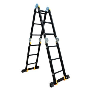 Драбина GTM трансформер 4*3сх. 0,9-3,55м (KMP403A) зображення 1