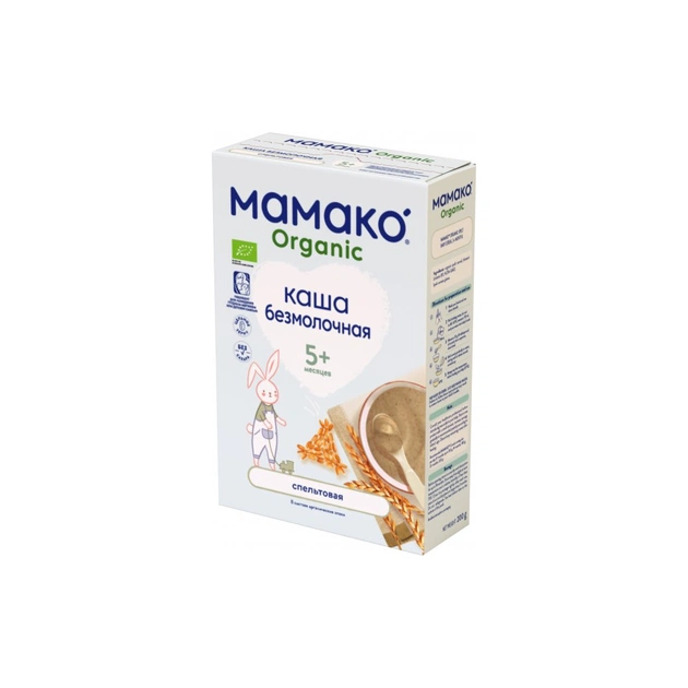 Дитяча каша MAMAKO Organic спельтова 200 г (8437022039299) - изображение 1