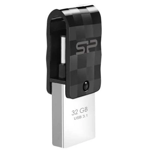 USB флеш накопичувач Silicon Power 32GB Mobile C31 USB 3.1 / USB Type-C (SP032GBUC3C31V1K) зображення 1