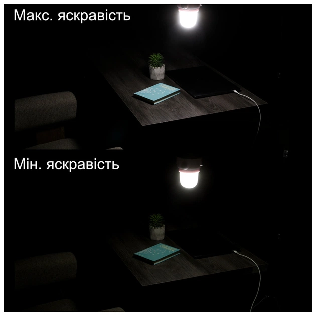 Світильник Євросвітло акумуляторний LED CT-9950 - зображення 3