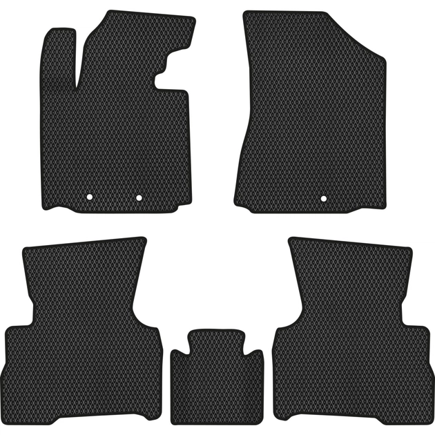 Коврик в салон EVAtech Kia Sorento (XM) 7 seats Restyling 2012-2014 2 п (KI12715CV5LA3RBB) - изображение 1