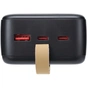 Батарея універсальна RivaCase 30000mA, PD/65W, QC/3.0, LCD, Black (RIVAPOWER VA1083 (Black)) - зменшене зображення 7