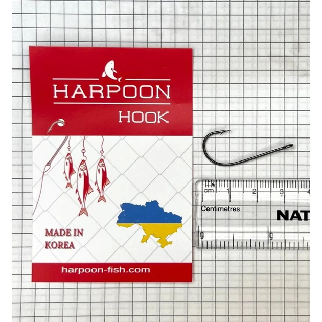Гачок Harpoon BIG EAR No.1/0 5шт (7407000008310) - зображення 1