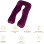 Подушка MirSon для вагітних та відпочинку U-подібна 8021 Velvet Line (2200006178538) - уменьшенное изображение 2