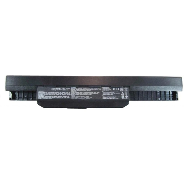 Акумулятор до ноутбука AlSoft ASUS A32-K53, 5200mAh, 6cell, 11.1V, Li-ion, чорний (A41533) - зображення 1