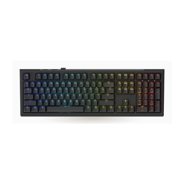 Клавіатура Ducky One X Wireless Magnetic Switch UA Black (ON2408AST3-DAUSPDOECL1AS1) - зображення 1