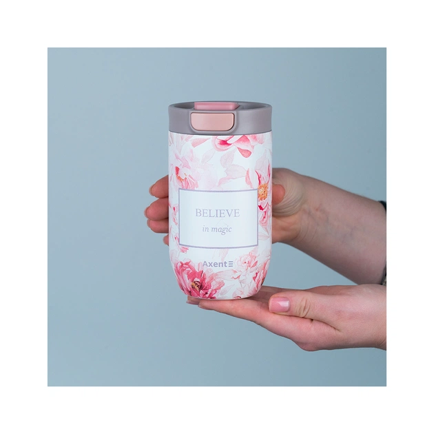 Термокружка Axent 350 мл Peony Dreams (8721-8-A-CC) - зображення 7