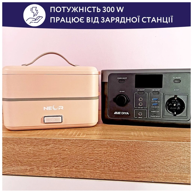 Ланч-бокс Neor для підігріву та приготування їжі 1 л (1L3 РК) - picture 7