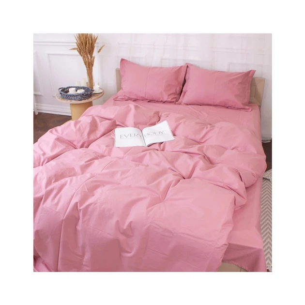 Постільна білизна MirSon Poplin Line 041 Wild rose 143 x 210 (2200006278528) - зображення 1