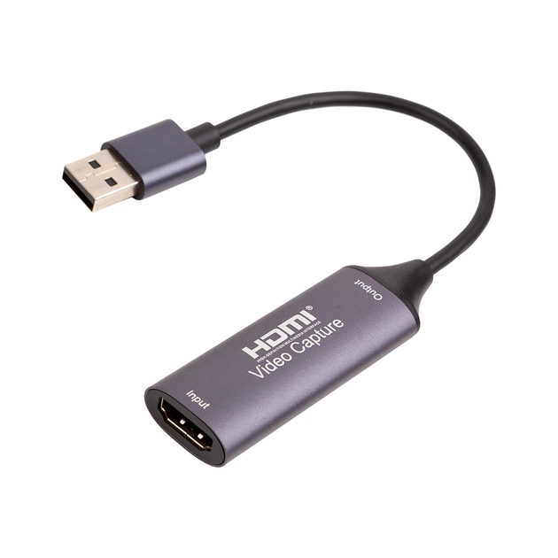 Пристрій захоплення відео PowerPlant HDVC2-C HDMI (F) - 2.0 USB (M) (CA914685) - picture 1