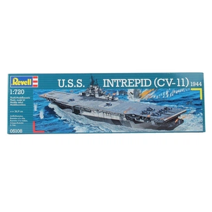 Збірна модель Revell Корабель U.S.S. Intrepid (CV-11) 1:720 (5108) зображення 1