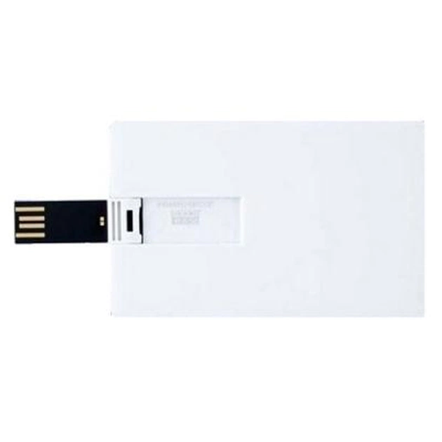 USB флеш накопичувач Goodram 16GB Credit card WHITE USB 2.0 (UCC2-0160W0BBB) - изображение 1