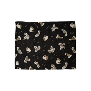 Серветка на стіл Прованс Шапочки на чорному 35х45 см (036448) зображення 1