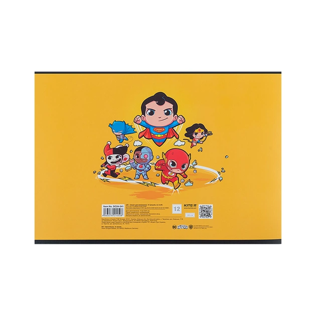 Альбом для малювання Kite DC Comics, 12 аркушів (DC24-241) - picture 6