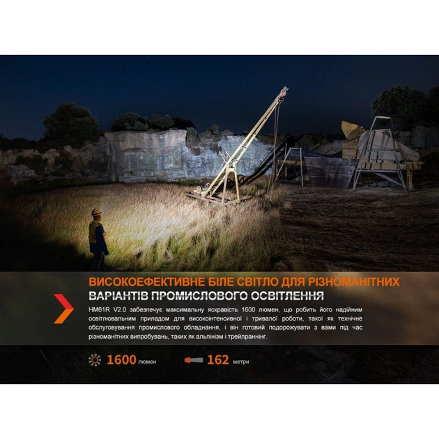 Ліхтар Fenix HM61R V2.0 (HM61RV20) - picture 7