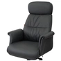 Офісне крісло Аклас Драгобрат, AL MB, Шкіра LC-A Black/PU Black (00179840) - зменшене зображення 7
