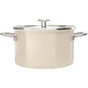 Кастрюля KitchenAid Steel Core 20 см 3,7 л мигдалевий крем (CC003266-001) - уменьшенное изображение 2