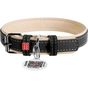 Нашийник для тварин WAUDOG Soft з QR паспортом S Ш 20 мм Д 30-39 см чорний (7190) - зменшене зображення 1
