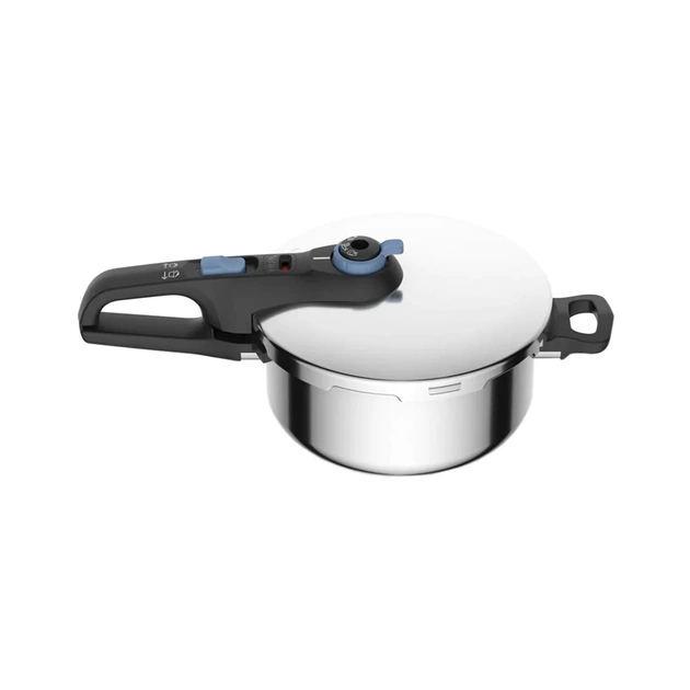 Каструля Tefal Secure Trendy Скороварка з паровим кошиком 4л (P2580402) - picture 1